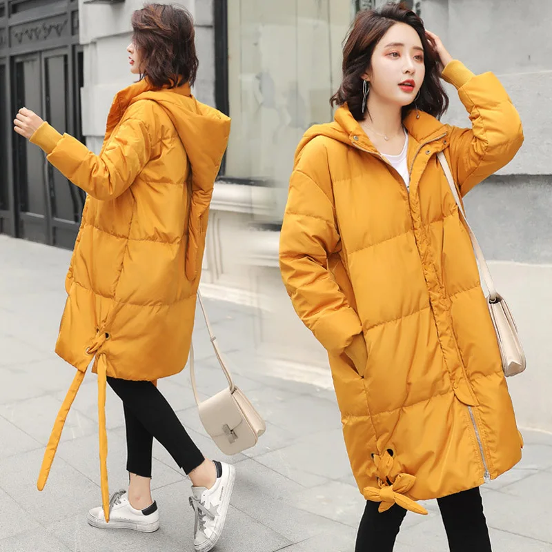 2019 Womens Winter Jackets And Coats Fashion Personality Christmas Hat Hooded Coat Jacket Female Winter Down Jacket