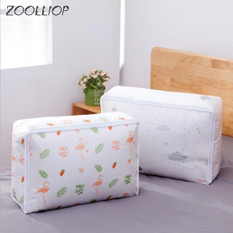 1Pc Fashion hot 2020 Household Items Storage Bags Organizer Clothes Quilt Finishing Dust Bag Quilts pouch Washable quilts bags