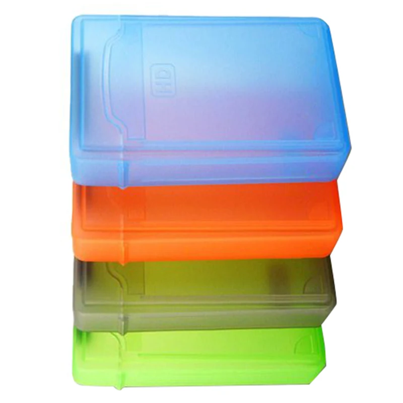 5 PCS 3.5 "Portable IDE Sata HDD External Case Hard Drive Case Hard Case Plastic Protection case
