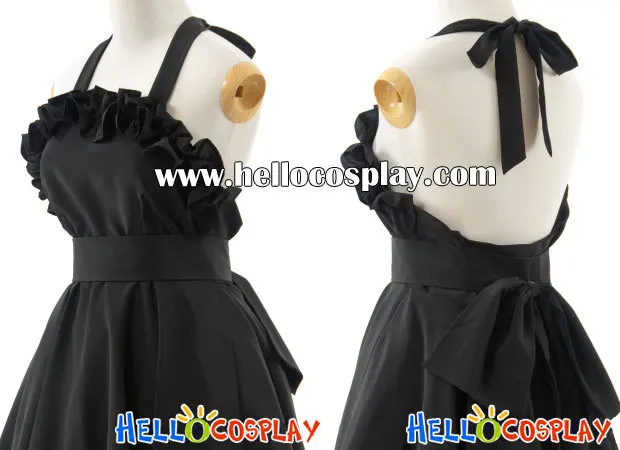 K-On Cosplay Mio Akiyama Black Dress H008