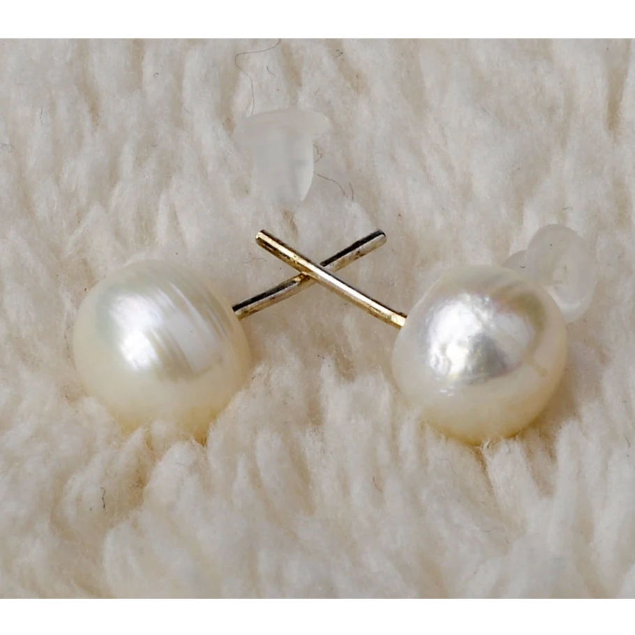 Wholesale lots 50 pairs Mix Bulk Natural Freshwater pearl Earrings For Women Fashion Stud Earring Jewelry Best Gift