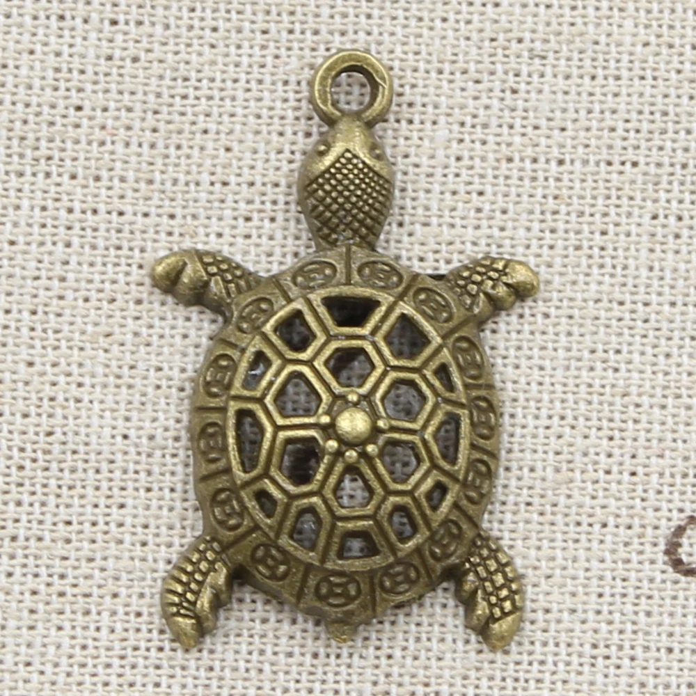 4pcs Charms Hollow Tortoise Turtle Sea 38x25mm Antique Making Pendant fit,Vintage Tibetan Bronze,DIY Handmade Jewelry