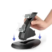 PS4 Dual USB Controller Charger with LED Stand #2
