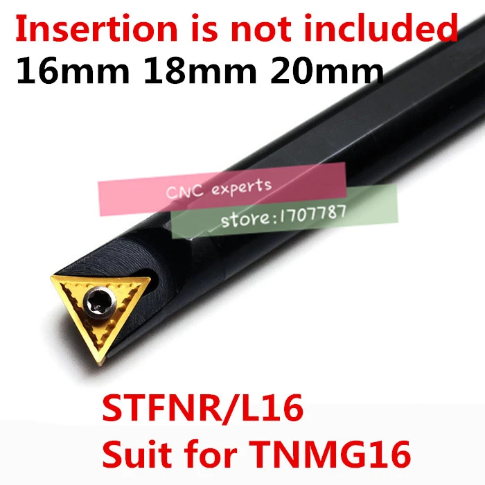 S16Q-STUNR16/STUNL S18Q-STUNR16/STUNL S20R-STUNR16/STUNL16 Internal turning tools Use CNC Carbide Insert TNMG160404/TNMG160408