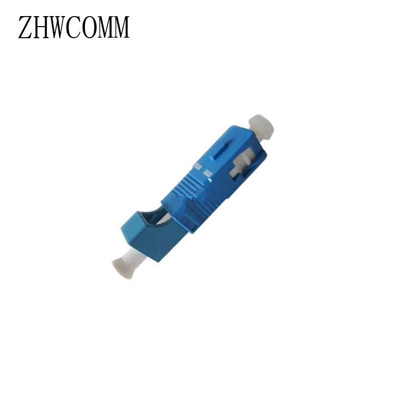 

ZHWCOMM 5PCS SC-LC Hybrid Adapter Optical power adapter SC Female to LC Male Fiber Optic Coupler