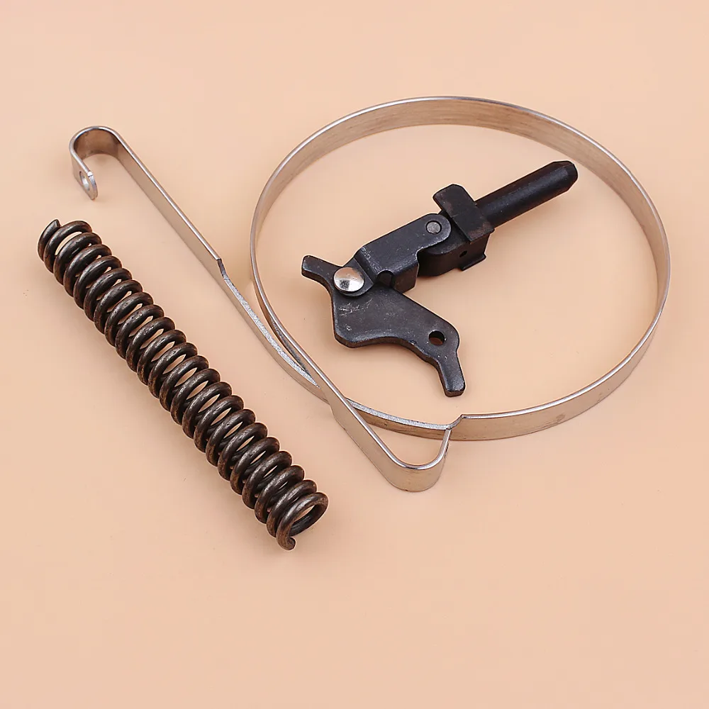HUSQVARNA 61 66 266 268 272 가솔린 전기 톱 예비 부품 용 체인 브레이크 밴드 스프링 무릎 관절 링크 어셈블리