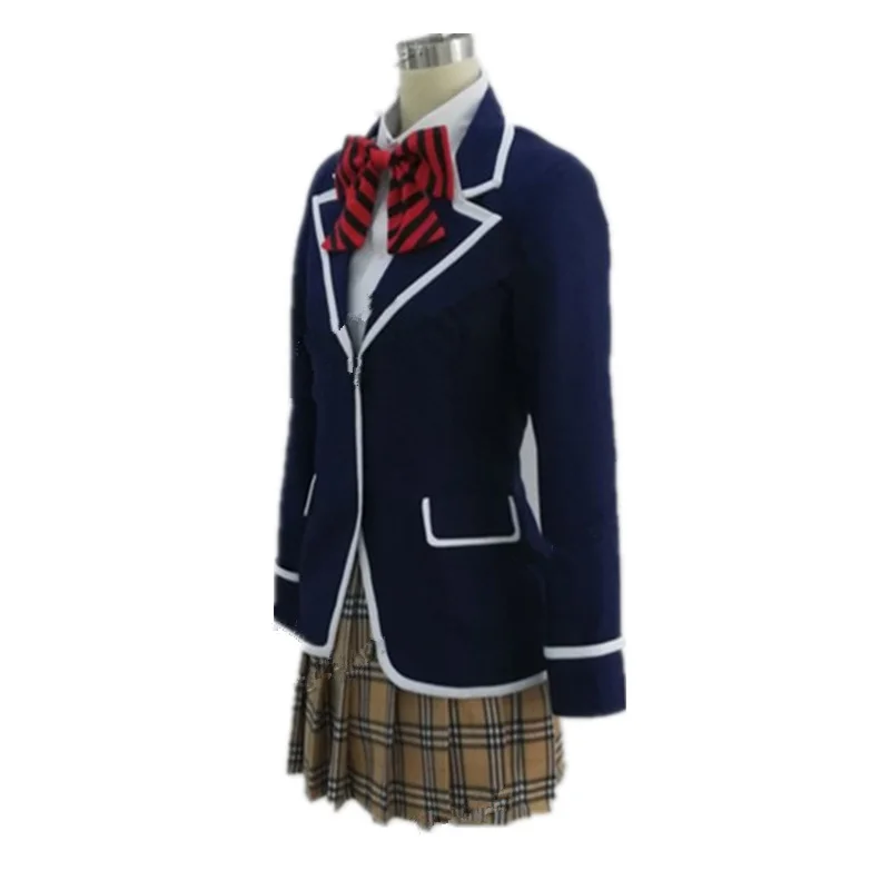 SBluuCosplay Anime Erina Nakiri School Uniform Cosplay Costume