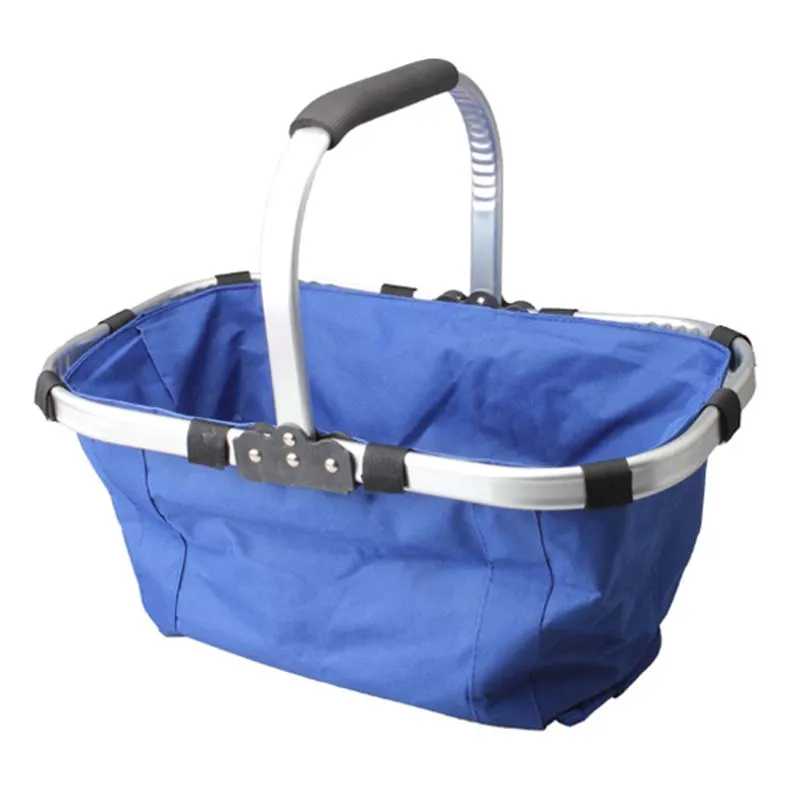 Reusable Foldable Storage Bags Waterproof Eco-friendly Shopping Grocery Picnic Hand Storage Basket