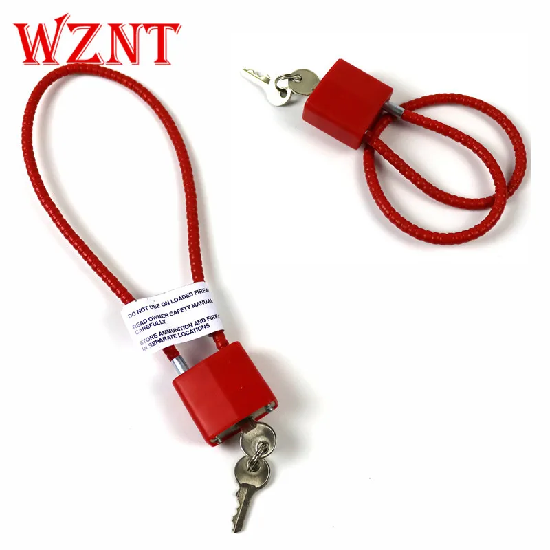 Cable Gun Lock Cable Length Trigger Security Door Lock