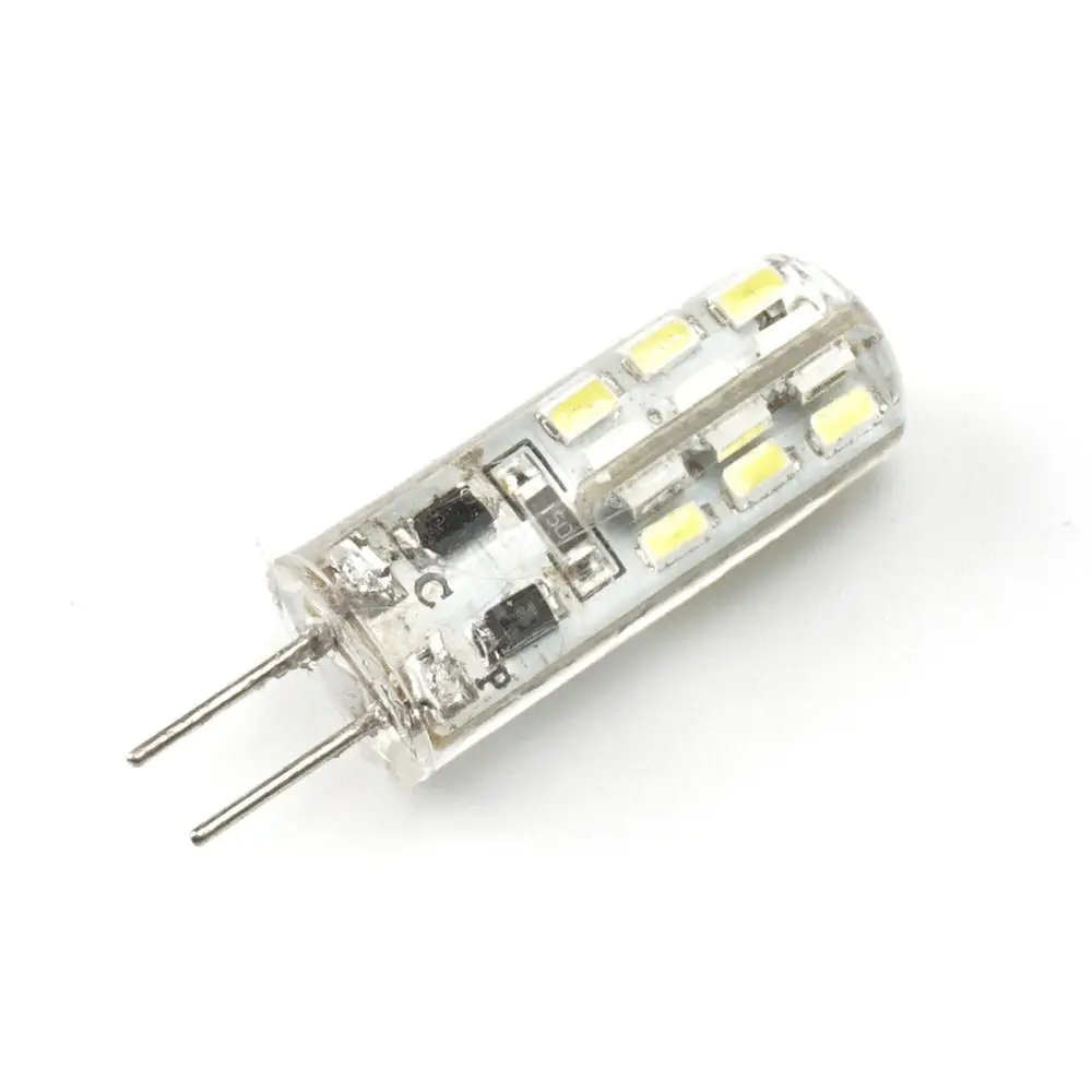 G4 Luce Della Lampadina 2W Caldo/Bianco Freddo 12V/AC220V SMD3014 24LED 360 Angolo a Fascio Lampadario luce 10 pz/lotto