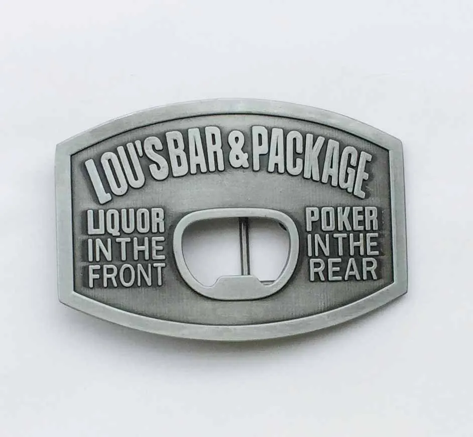 The Open Beer Tool Belt Buckle