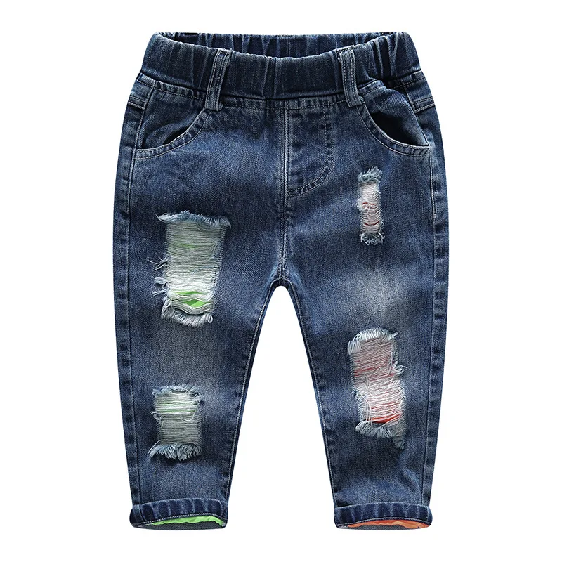 1-5T Baby Pants Boys Girls Jeans Spring Autumn Stretchy Denim trousers Children Clothes Toddler Clothing Babe Jeans Pants