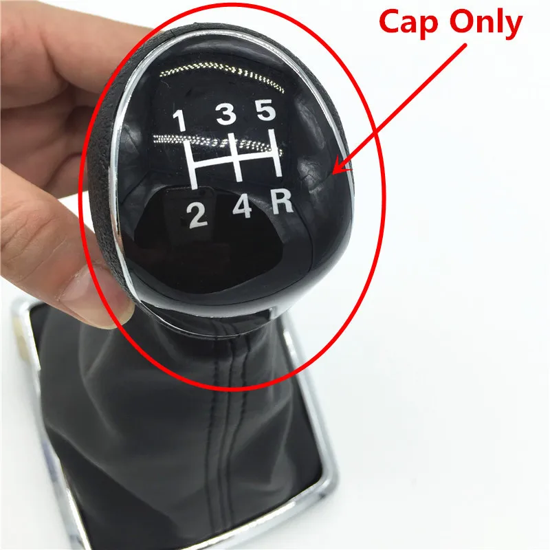 Car Gear Shift Knob Cap Top Cover Emblem Badge for Ford Focus MK2 MK3 Fiesta MK7 Transit Connect Kuga C-max FL B-max S-max Fit