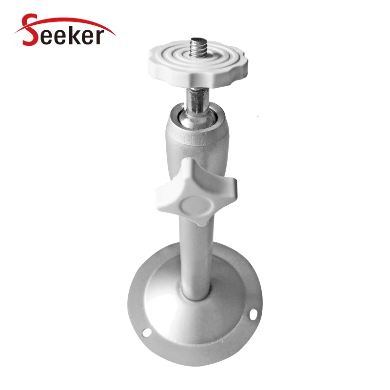 Metal Wall Ceilling Mount Metal Aluminum Alloy Bracket for CCTV Cameras Silver Color Easy Install CCTV Accessories