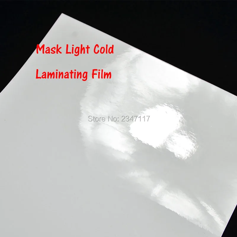 

A3 Light Mask Beatiful High Quality Cold Lamination Film for Laminating Machine Film Thickness 80Mic