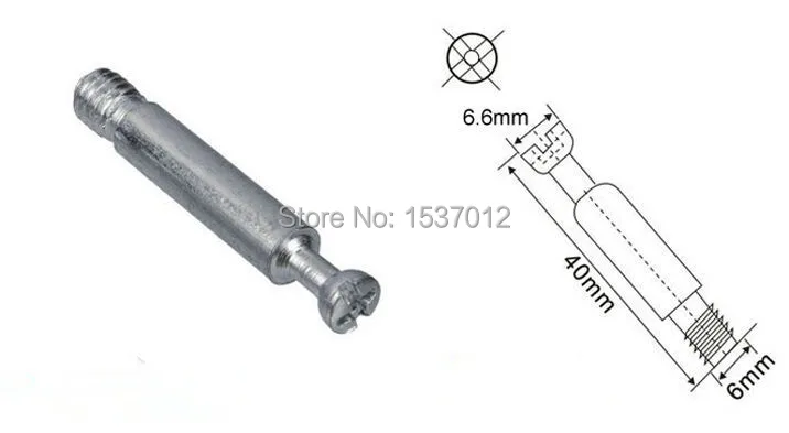 Triad furniture fittings/screw/eccentric fittings/hole diameter of 15 mm