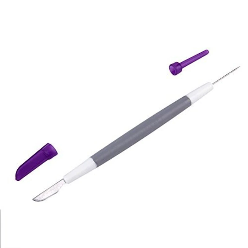 Aomily 3pcs/Set Plastic Cake Decorating Pens Flower Clay Modelling Tools Kitchen Cake Pastry DIY Carving Tools Kit Bakeware Set