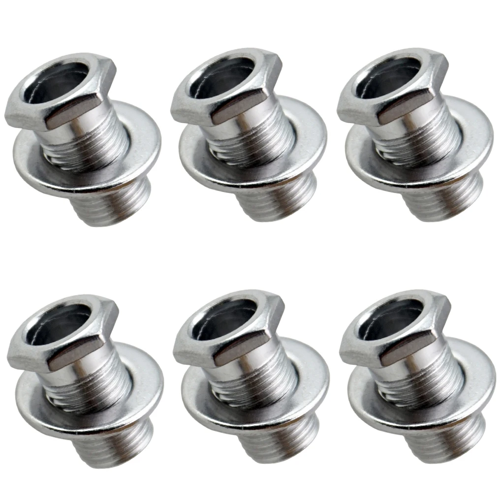 1 Set Iron Tuning Peg Tuning Key Bushing Washer Gasket for Electric/Wood/Acoustic Guitar Replacement Parts image 4