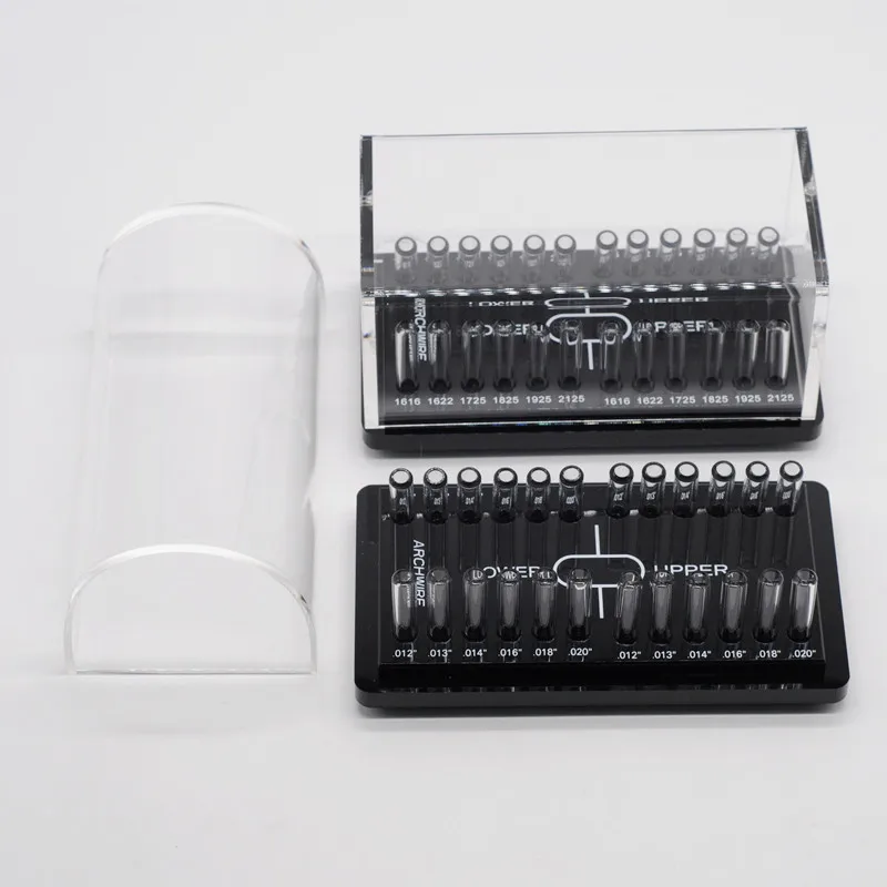 

Dental Supply Orthodontic Acrylic Holder Case For Preformed Arch Wires