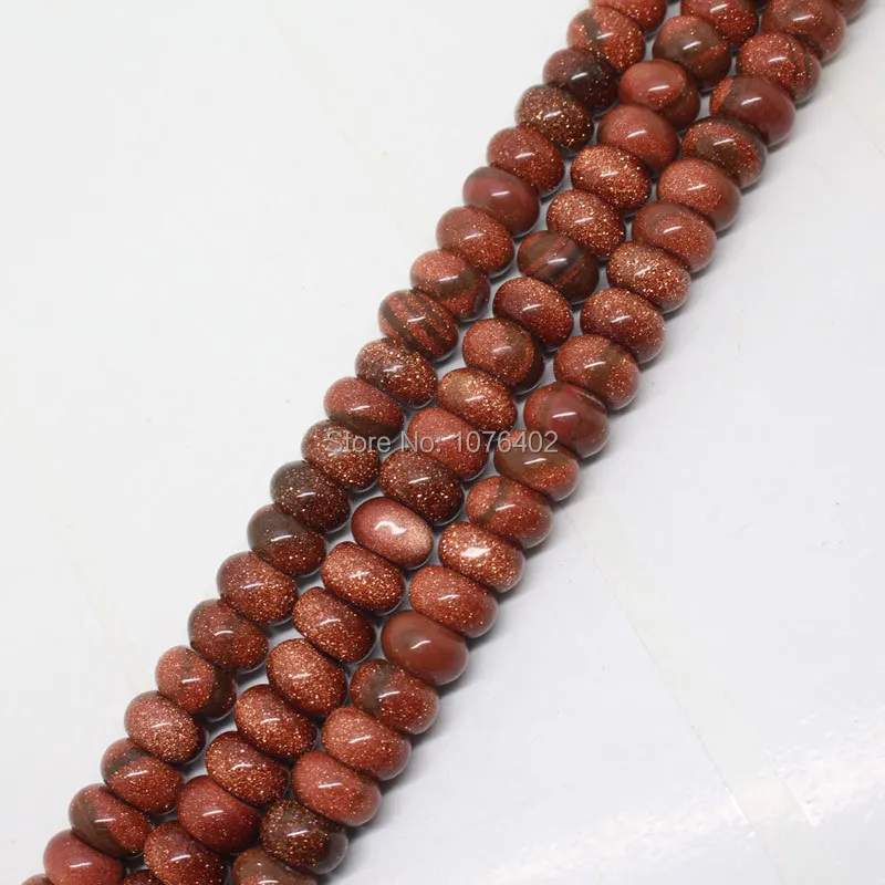 

Mini. order is $7! 6x10mm Gold Sand Oval Loose Beads 15''