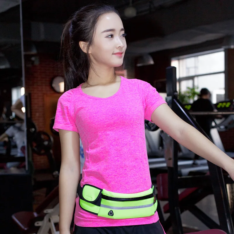 Outdoor Running Waist Bag Waterproof Mobile Phone Holder Jogging Belt Belly Bag Women Gym Fitness Bag Lady Sport Accessories