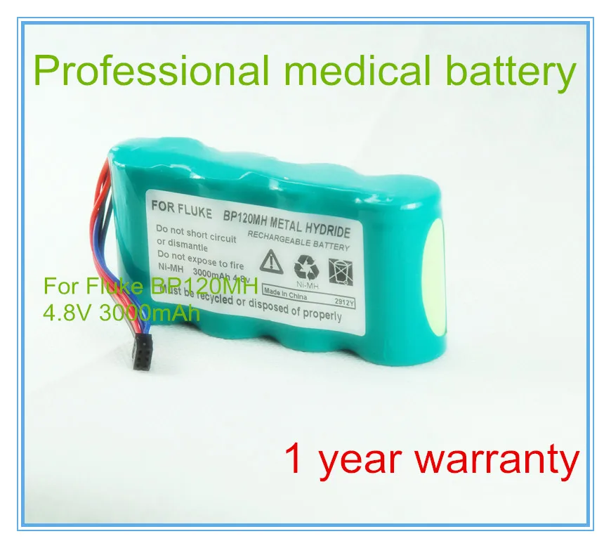 

Replacement ScopeMeters Battery for FBP120MH 123 125S 125 F125S F125 3000mah Test Equipment Battery