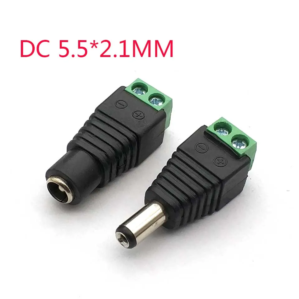 2.1 X 5.5 5.5*2.1mm DC Power Female Plug Jack Adapter Connector Plug