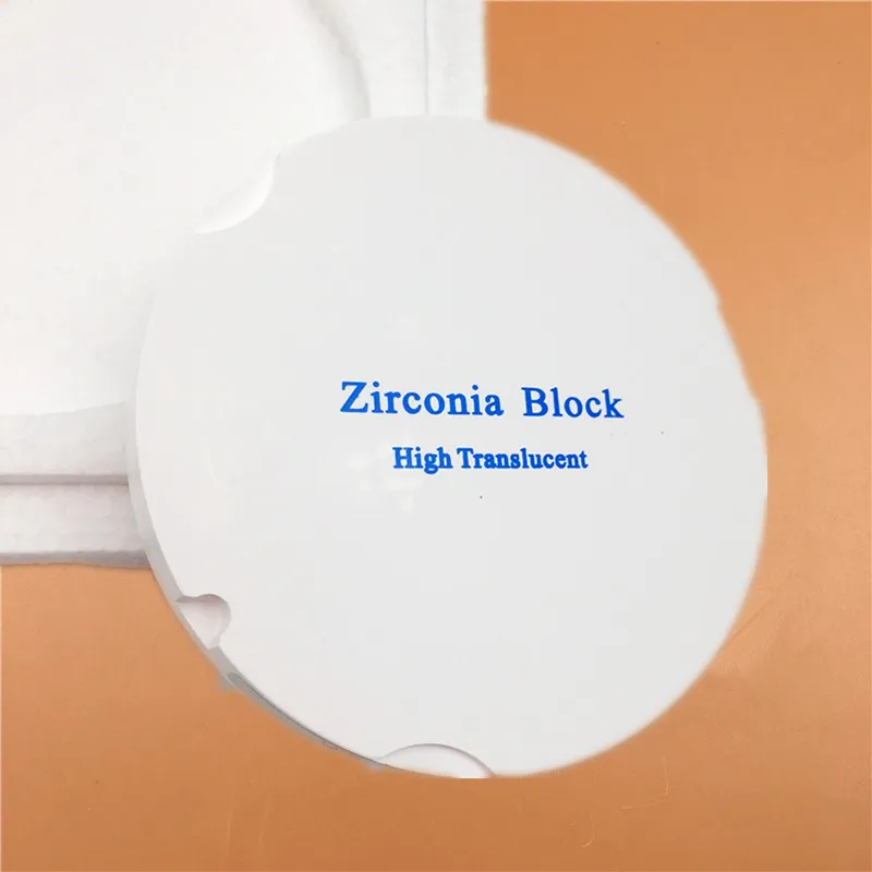 ZirkonZahn System OD95mm ST Dental Material dental ceramic Dental crown macking dental zirconia block