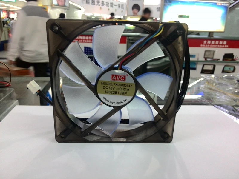 

NEW AVC FX00000147 12025 12CM 12V 0.21A 4PIN cooling fan