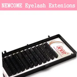 NEWCOME-faux-cils coréens en soie naturelle, extensions de cils professionnels 3D, toutes tailles, longues pour les yeux