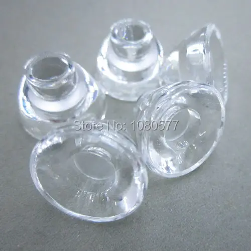 50pcs/lot Optical LED Lens 15mm Concave Lenses 25 degrees Suit For 1W 3W High Power LEDs 