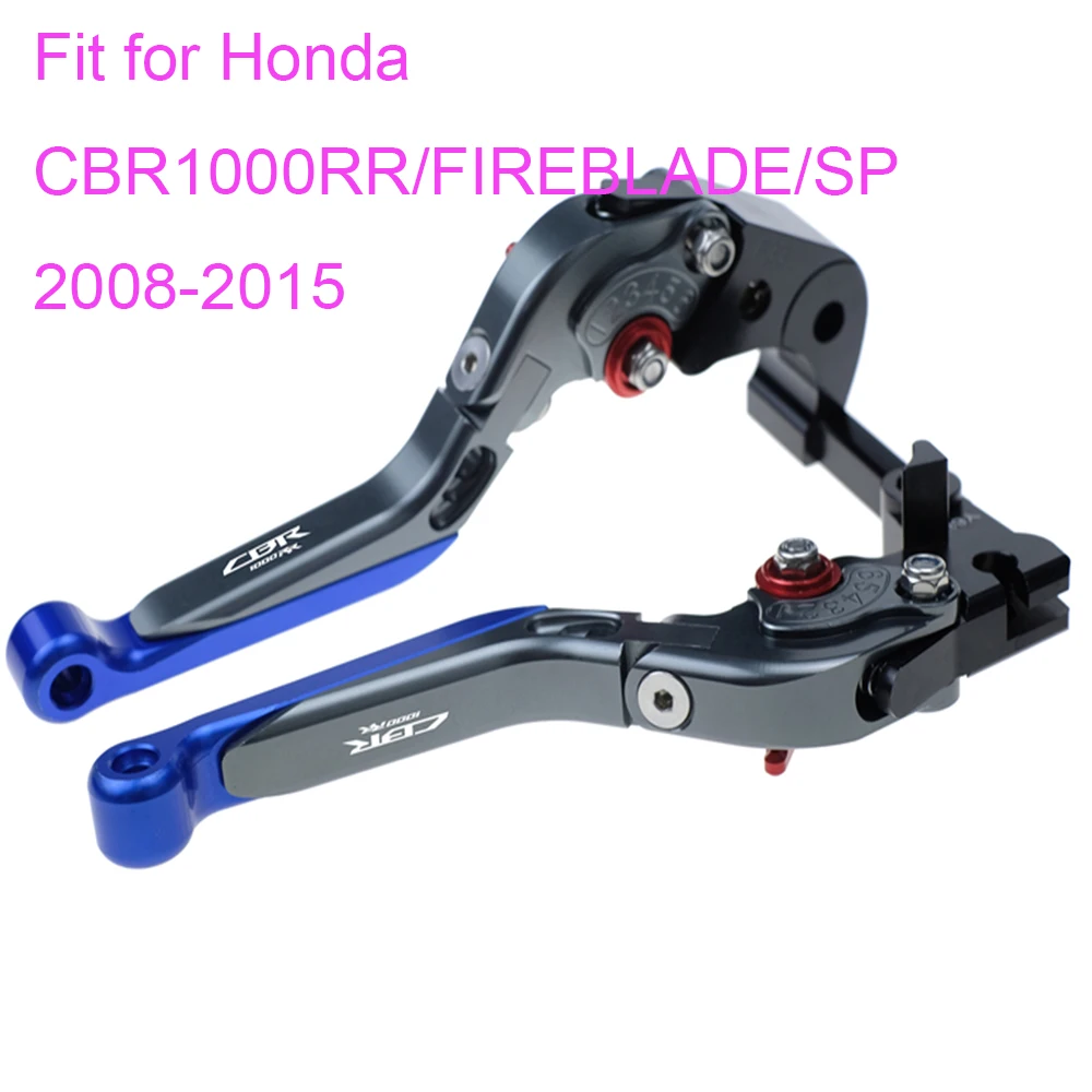 

KODASKIN Left and Right Folding Extendable Brake Clutch Levers for Honda CBR1000RR/FIREBLADE/SP 2008-2015