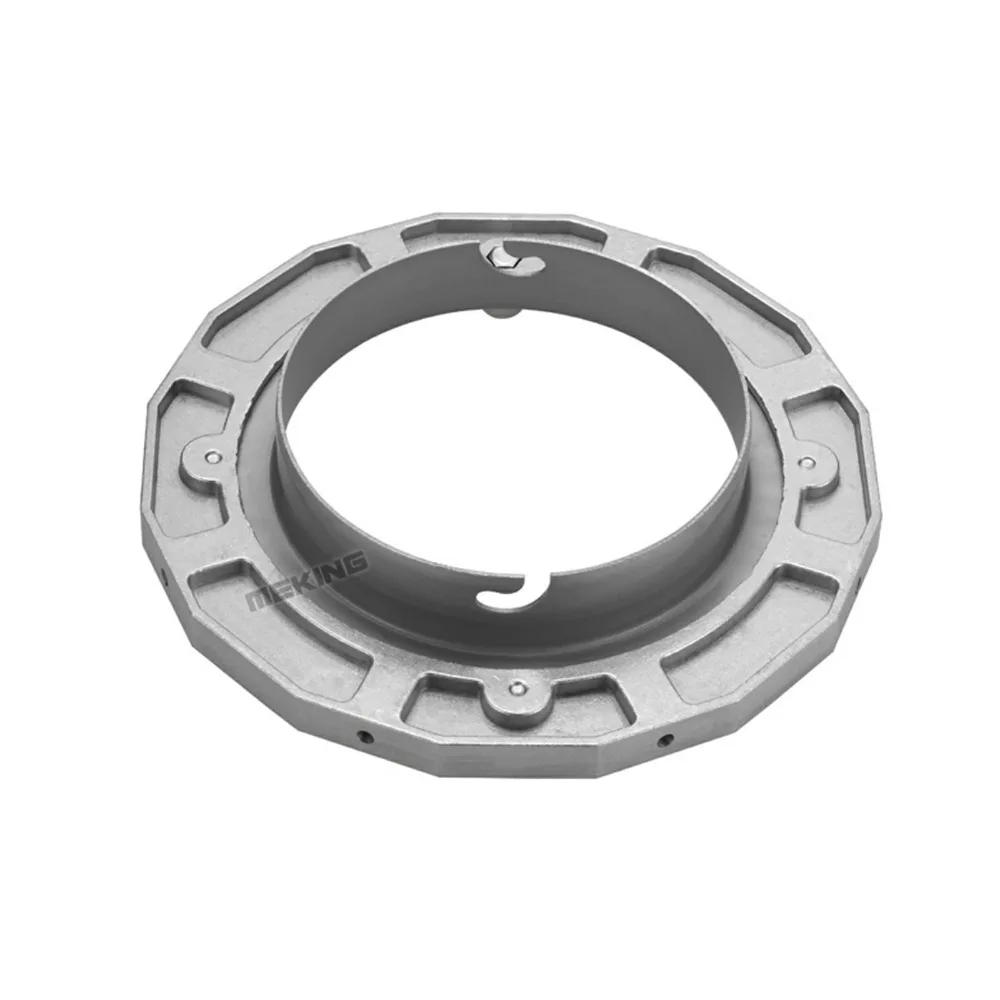 Meking-소프트 박스 스트로브용 스피드 링, 엘린크롬 마운트 (올 메탈 디자인)