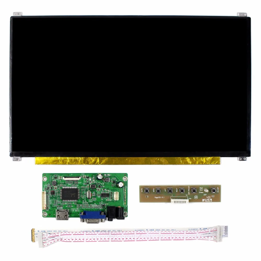 HD MI VGA Audio LCD Controller Board 13.3inch N133HSE 1920x1080  IPS LCD Screen for Arcade 1up Machine/Laptop Display Panel etc.