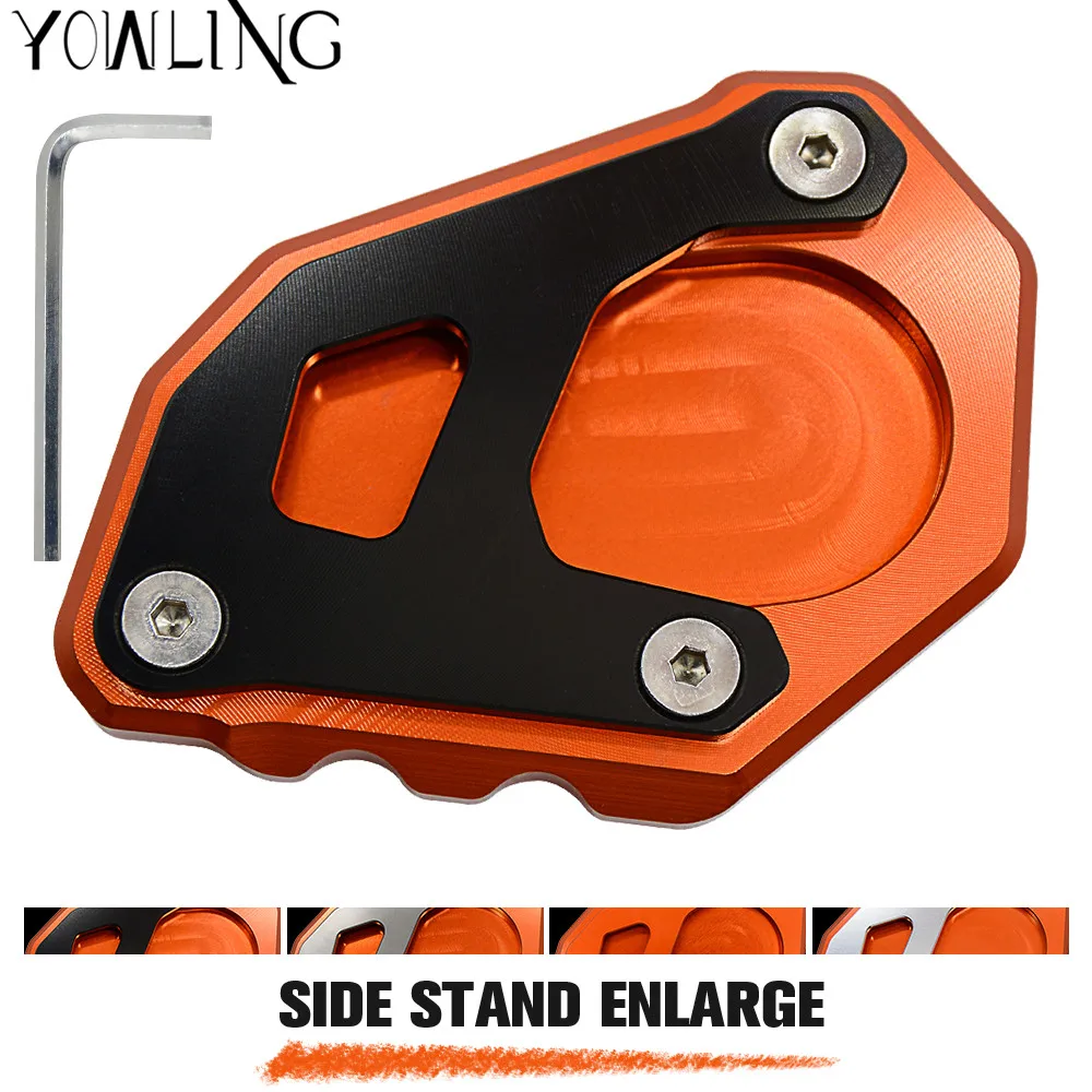 

Motorcycle CNC Kickstand Foot Side Stand Extension Pad Support Plate For Adventure 1050 1090 1190 1290 Super Adventure