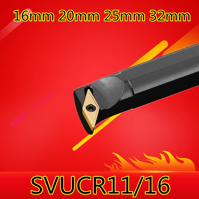 1PCS 16mm 20mm 25mm 32mm SVUBR11 SVUBR16 SVUBL11 SVUBL16 SVUCR11 SVUCR16 SVUCL16 the Right/Left Hand CNC Turning Lathe tools