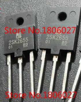 Send free 20PCS 2SK2655 K2655  TO-3PF  900V 8A  New original spot selling integrated circuits