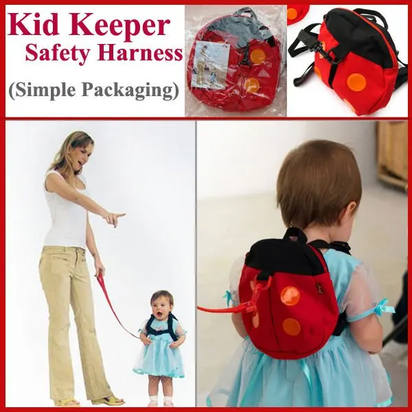 Kid keeper Baby Safety Harness Toddler Child Harnesses Reins Backpack Straps -simple packaging - sample wholesale