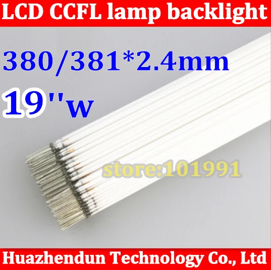 

Free shipping Super light Universal 19 inch 4:3 Backlight CCFL Lamps 381mm/380*2.4mm for LCD Monitor Free Shipping