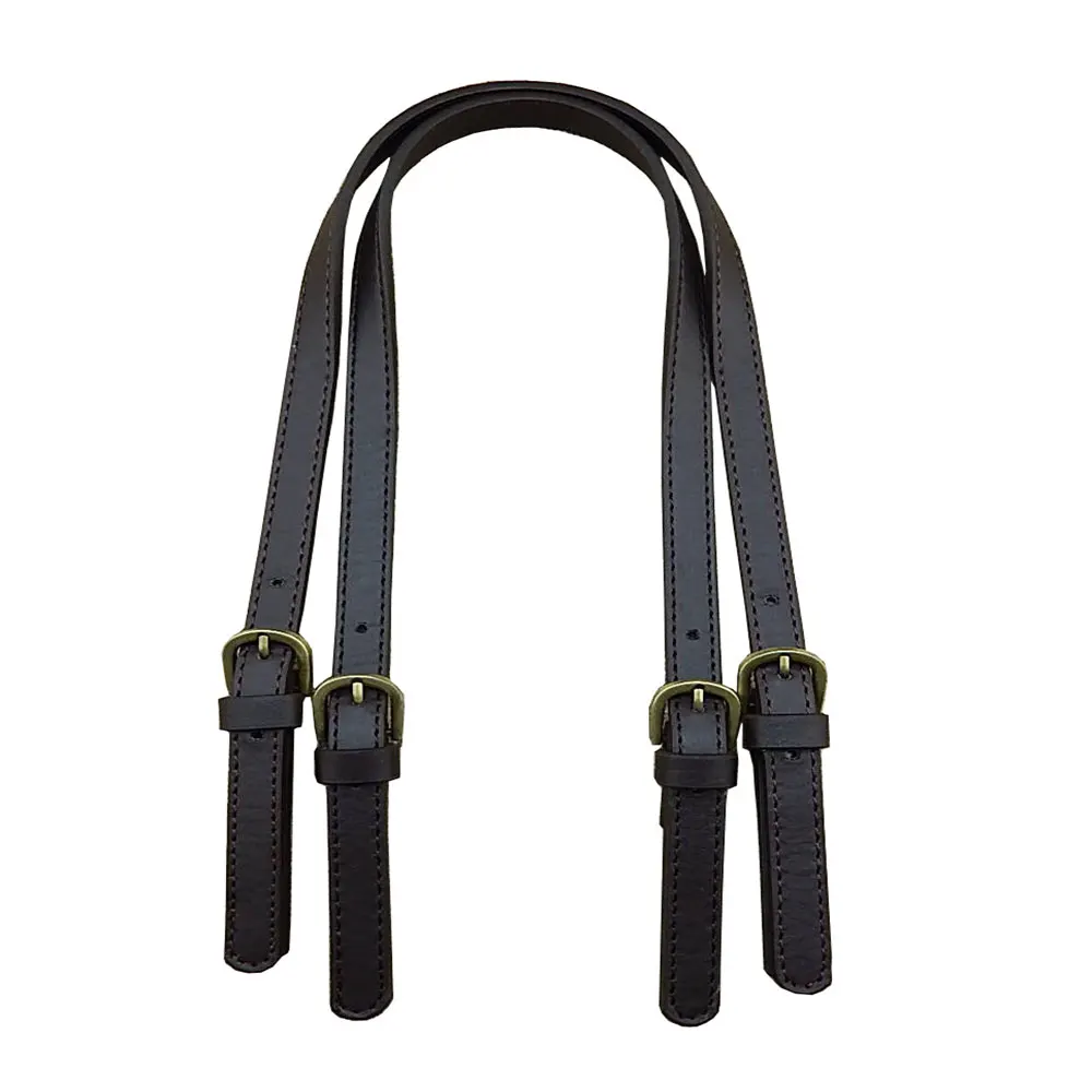 67-71CM Adjustable 1 Pair Bag Handles DIY Bag Belt Split Leather Bolsa Accessories Replacement Shoulder Bag Straps KZ0332