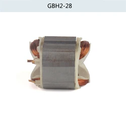 Electric hammer drill stator coil for Bosch GBH2-28 GBH2-28DFV, Power Tool Accessories
