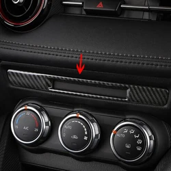 For Mazda 2 Demio DL Sedan DJ Hatchback 2015-2017 ABS Plastic Interior Middle Console Air Vent Frame Cover Accessories 1pcs