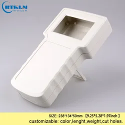 Handled project box plastic junction box diy electronic distribution box abs electric housing plastic case 238*134*50mm