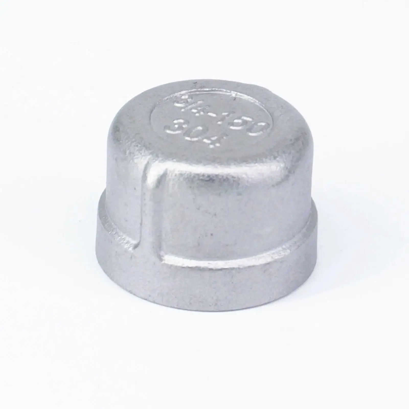 3/4" BSP Female Thread 304 Stainless Steel Pipe Fitting Countersunk Plug Round head socket Operating pressure 2.5 Mpa