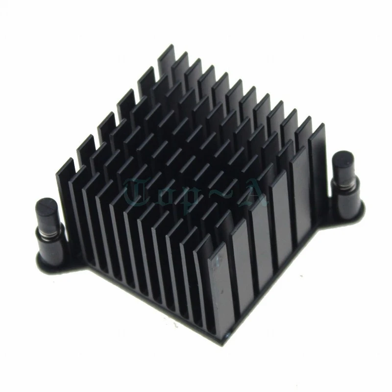 Gdstime 10 pcs/lot 38x38x30mm Aluminum Heatsink Fan Cooler for PC Computer Northbridge 38mm VGA Chipset Cooling Black