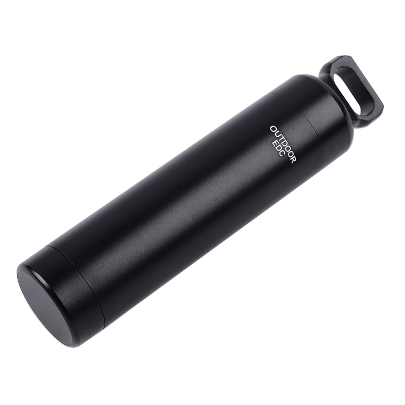 Outdoor Airtight Waterproof Pill Fob Match Case Battery Capsule Holder Cigarette Dry Box Medicine Storage Container Seal Bottle