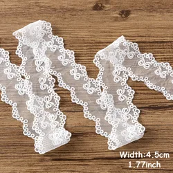 1yard Width:4cm Good Quality Bowknot Mesh Embroidery Lace Trim Lace for Garment, DIY Scrapbooking(ss-530)