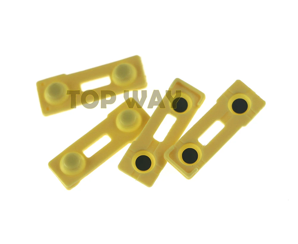 100 шт. для Playstation 2 комплект для замены кнопок контроллера для PS2 L1 L2 D Pad ABXY резиновые кнопки