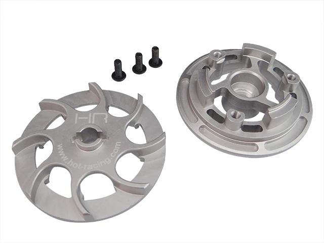 Hot Racing heavy duty CNC machined hard anodized aluminum slipper pressure plate and hub for Traxxas X Maxx