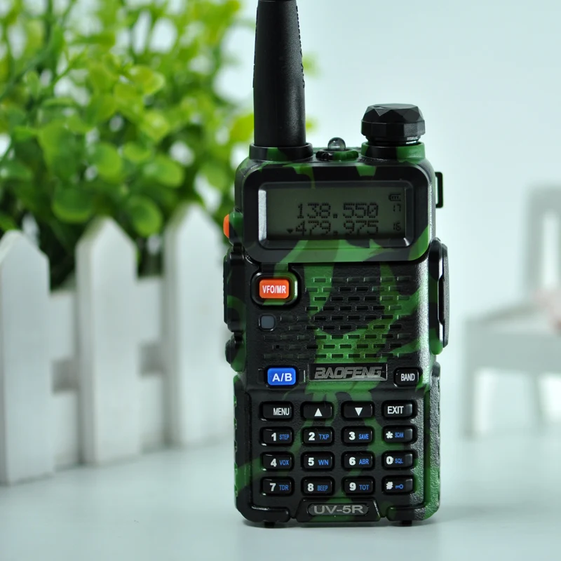 Baofeng – walkie-talkie professionnel CB Station de Radio amateur UV 5R, émetteur-récepteur 5W VHF UHF, Radio de chasse Portable UV5R, UV-5R